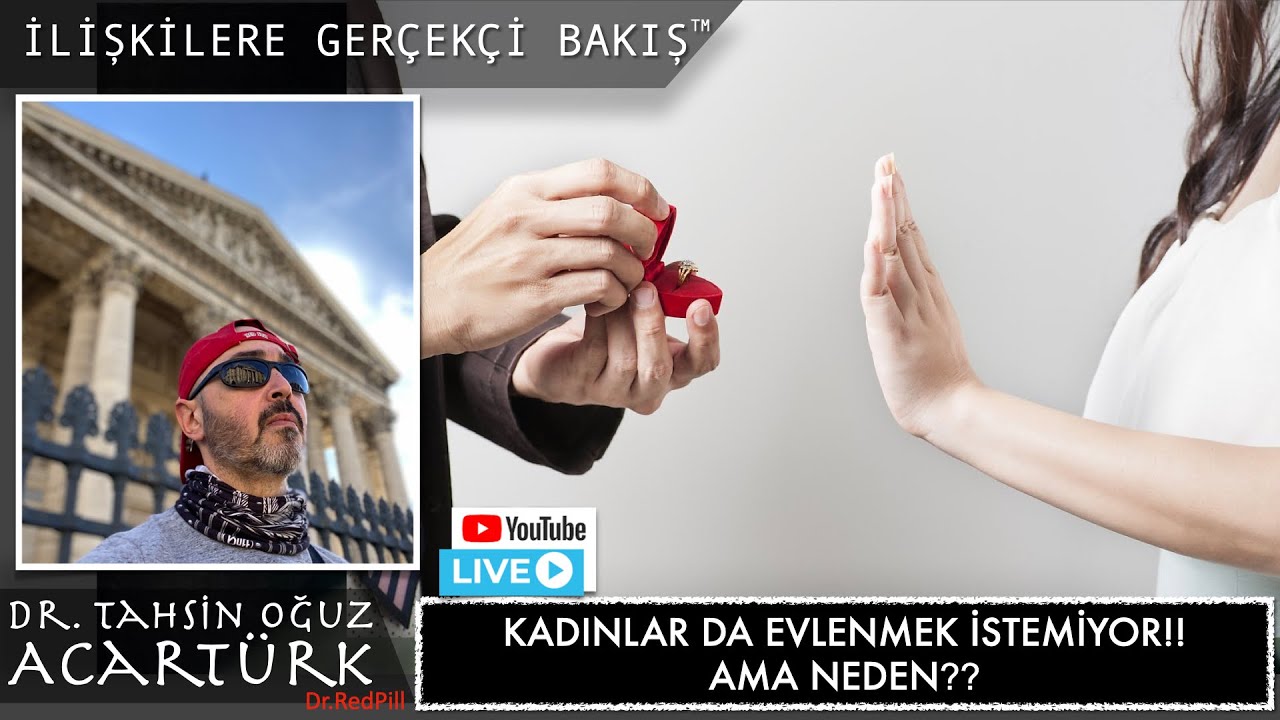 CANLI YAYIN 80  / Kadınlar da Evlenmek İstemiyor!! Ama Neden??  | (L080) | Dr.TOA