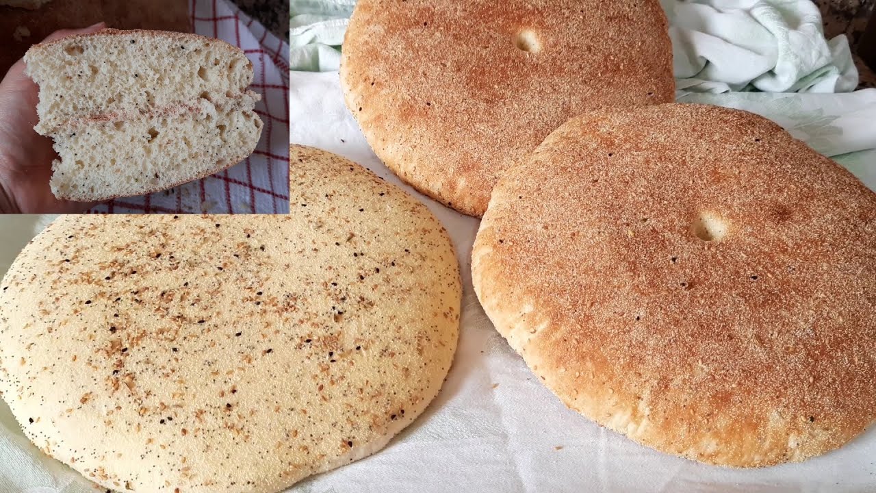 خبز الدار المنسم للي ميخطاناش فالعيد خفيف واسفنجي بدون حليب أو زبدة لمرافقة جميع أطباق عيد الأضحى