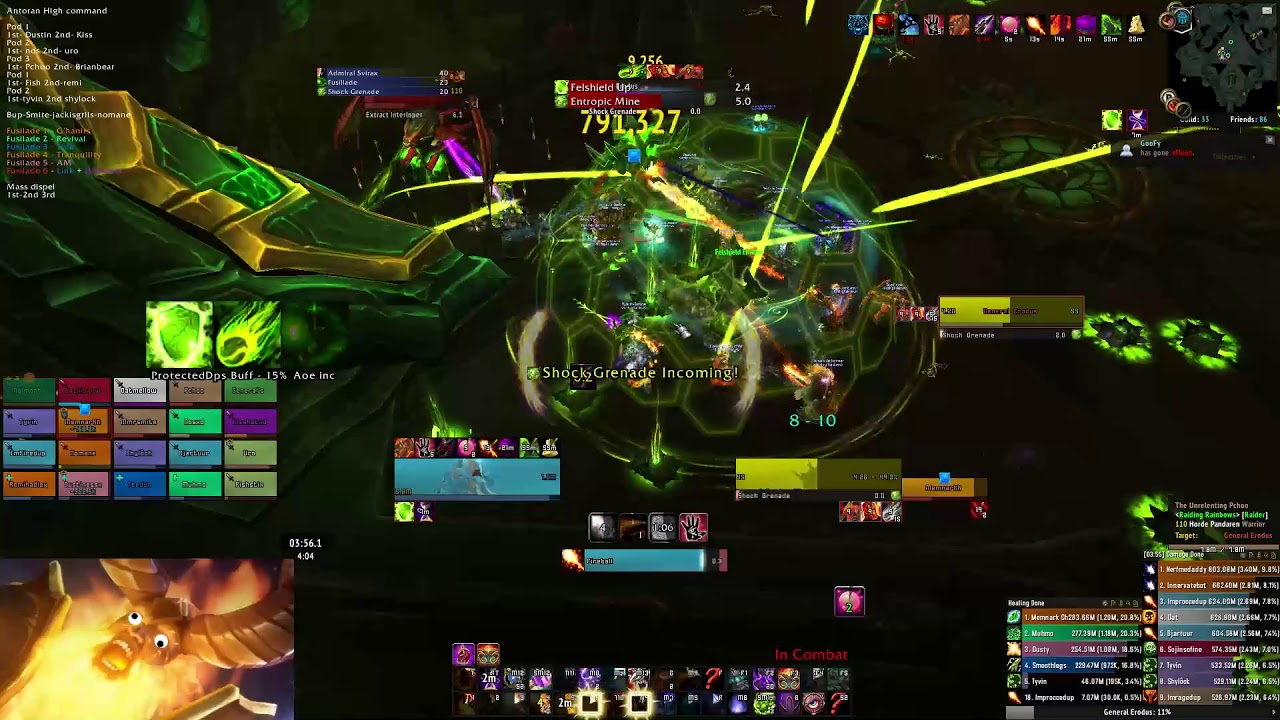 Mythic Antoran High Command vs Raiding Rainbows - Fire Mage PoV