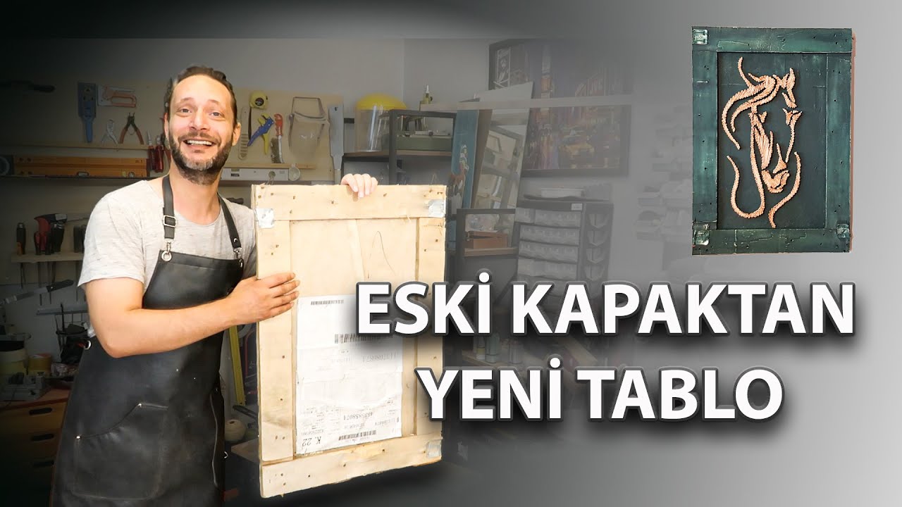 Çöpteki Kapak Duvarda Yerini Aldı