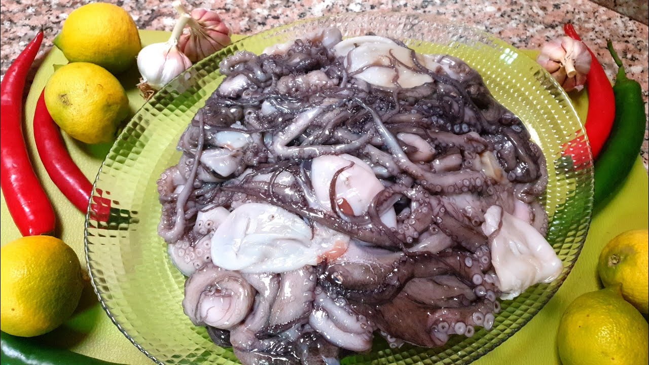 طاجين الأخطبوط (روطالة أو أزيز) 🐙🐙Tajine de poulpe , un vrai d&eacute;lice🐙🐙