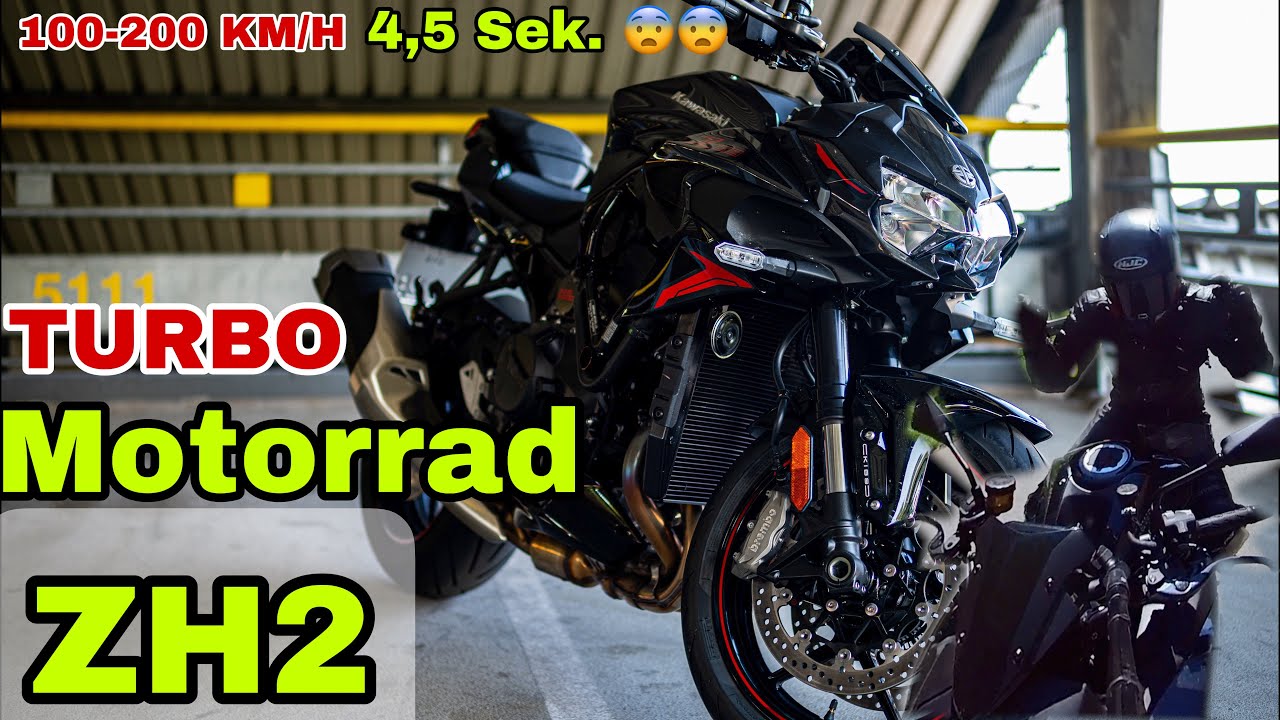 Komplett geisteskrank 😱😱 Kawasaki ZH2  4K