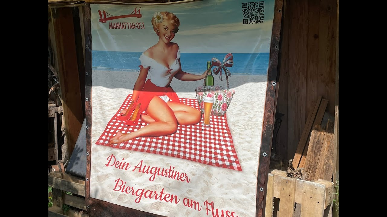 Schloß Rochsburg und Spaziergang ins Manhattan-Ost, der Biergarten im herrlichen Muldental