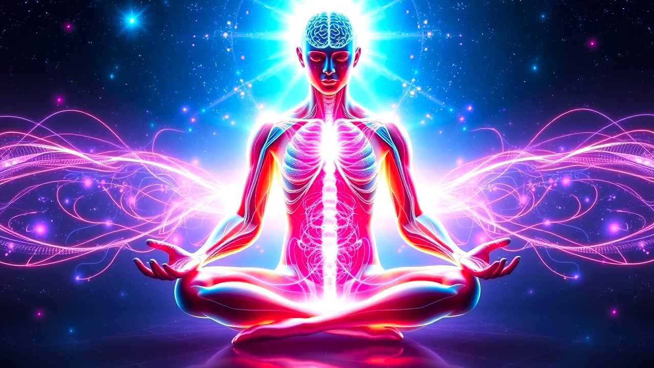 432hz + 528hz + 963hz - Stress and Anxiety | Spiritual Awakening, Whole Body Renewal.#38