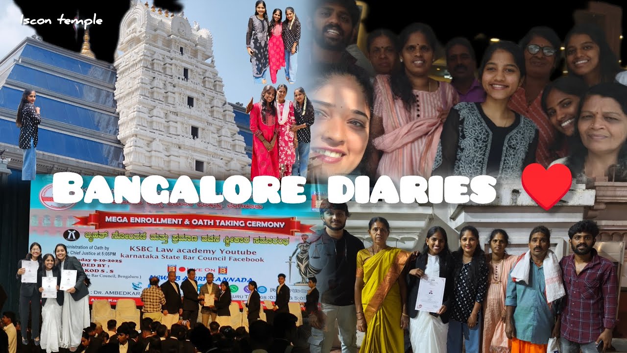 BANGALORE DIARIES//1st time bangalore with family❤️//#kavyapoojary30 #youtube##kannadavlogsSubscribe