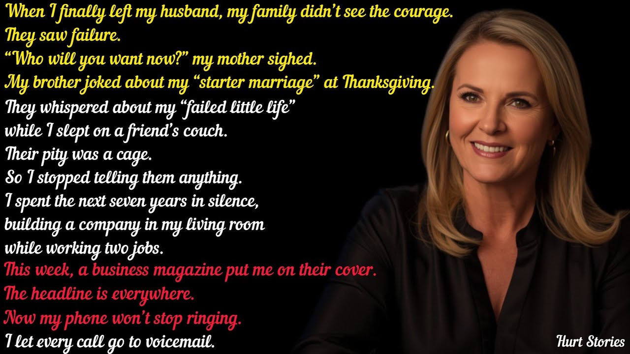 Family mocked me after my divorce… My success burned them.