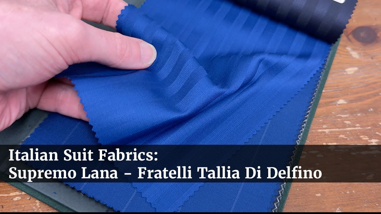 Italian Suit Fabrics: Suprema Lana - Fratelli Tallia di Delfino
