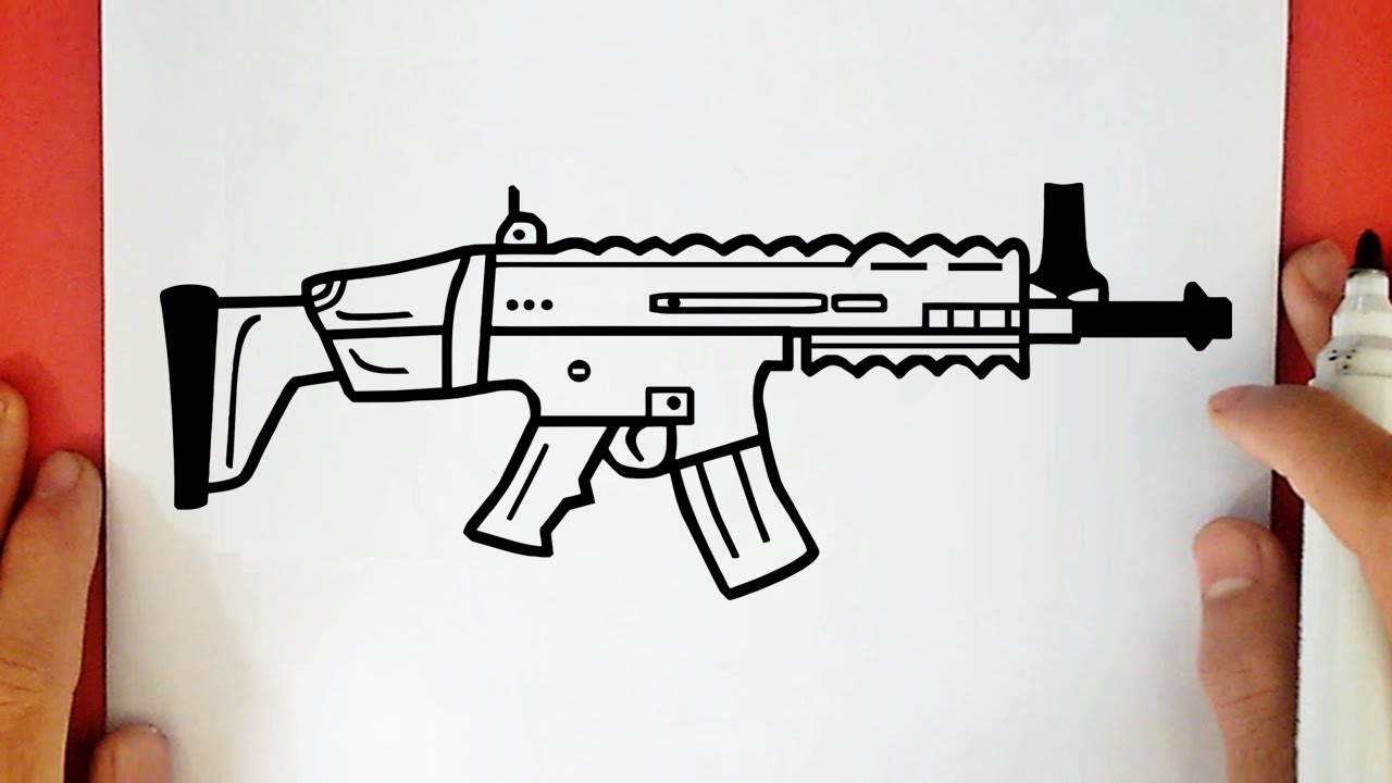 COMMENT DESSINER UNE SCAR