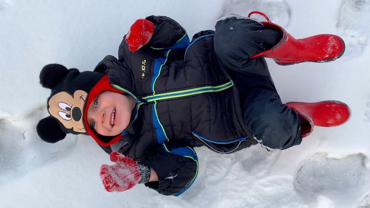 CLARK'S EPIC SLED CRASHES!  **Sled Broken**