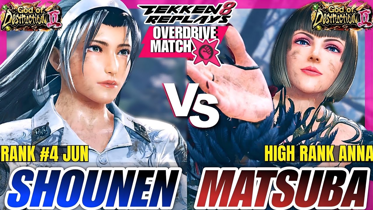 Tekken 8 - Shounen (Jun) vs Matsuba (Anna) - Epic Ranked Match