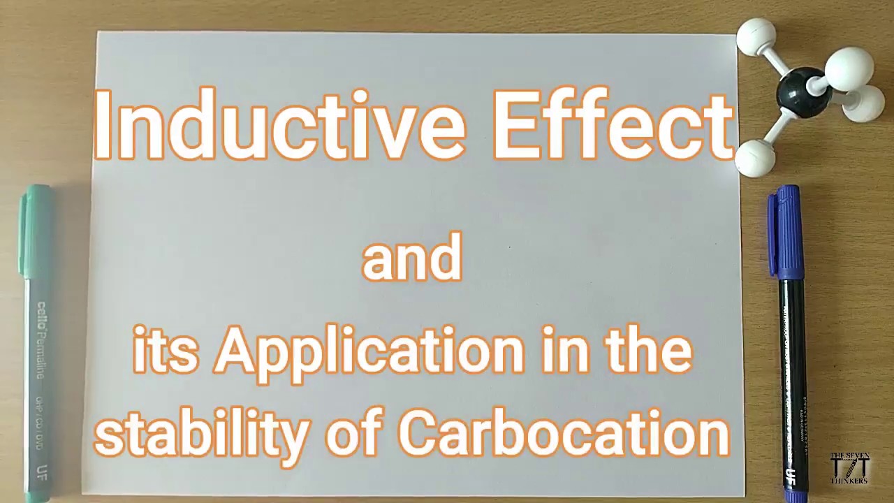 Inductive Effect | Application in Stability of Carbocation