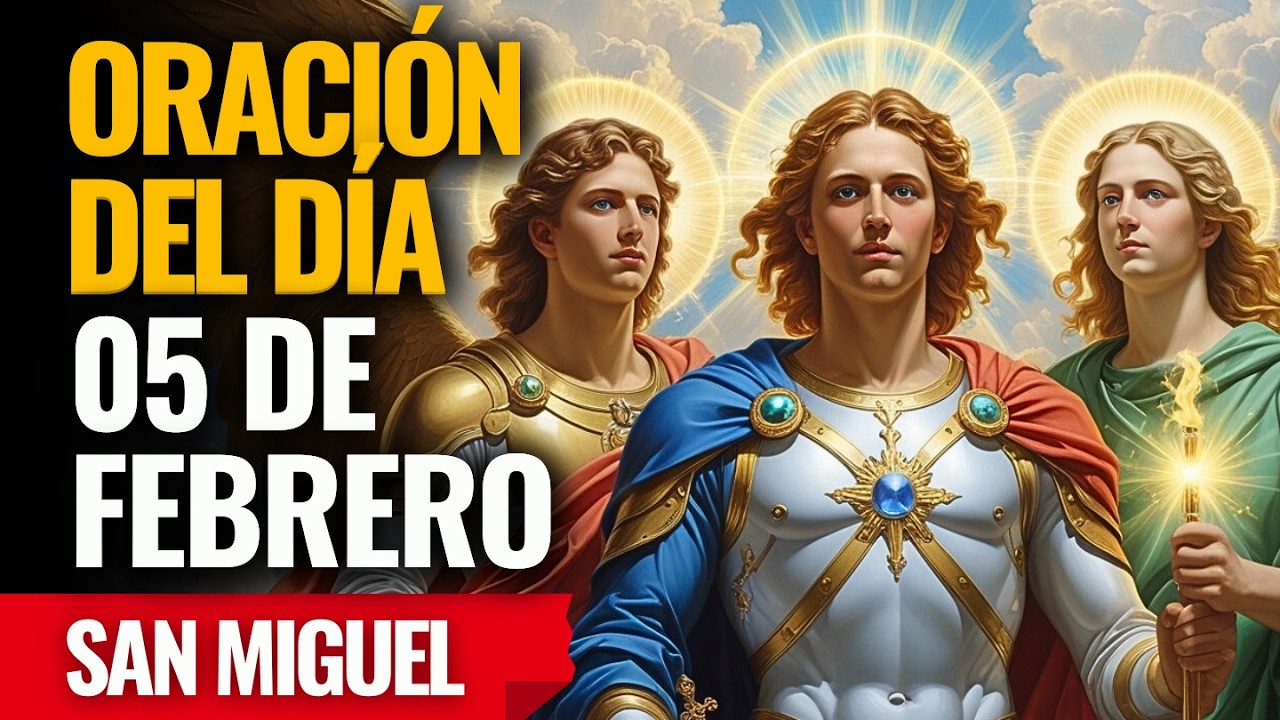 &iexcl;Los 3 Arc&aacute;ngeles cubren tu vida con protecci&oacute;n, esperanza y fortaleza divina! Reza ahora