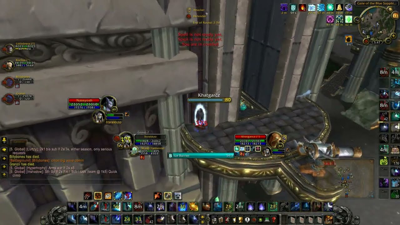 Rakzo playing around 2 - Frost Mage WotLK PvP