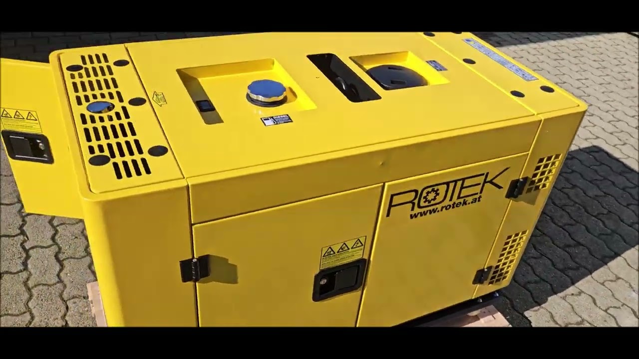 Rotek Stromerzeuger GD4SS 1A 12000 5ES