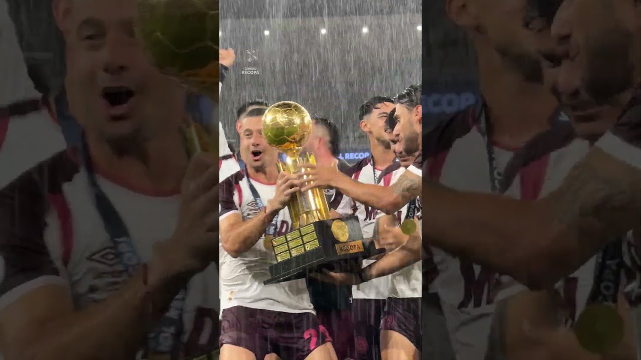 🏆 ERGUE A TA&Ccedil;A, #LAN&Uacute;S! CONMEBOL #RECOPA 2026