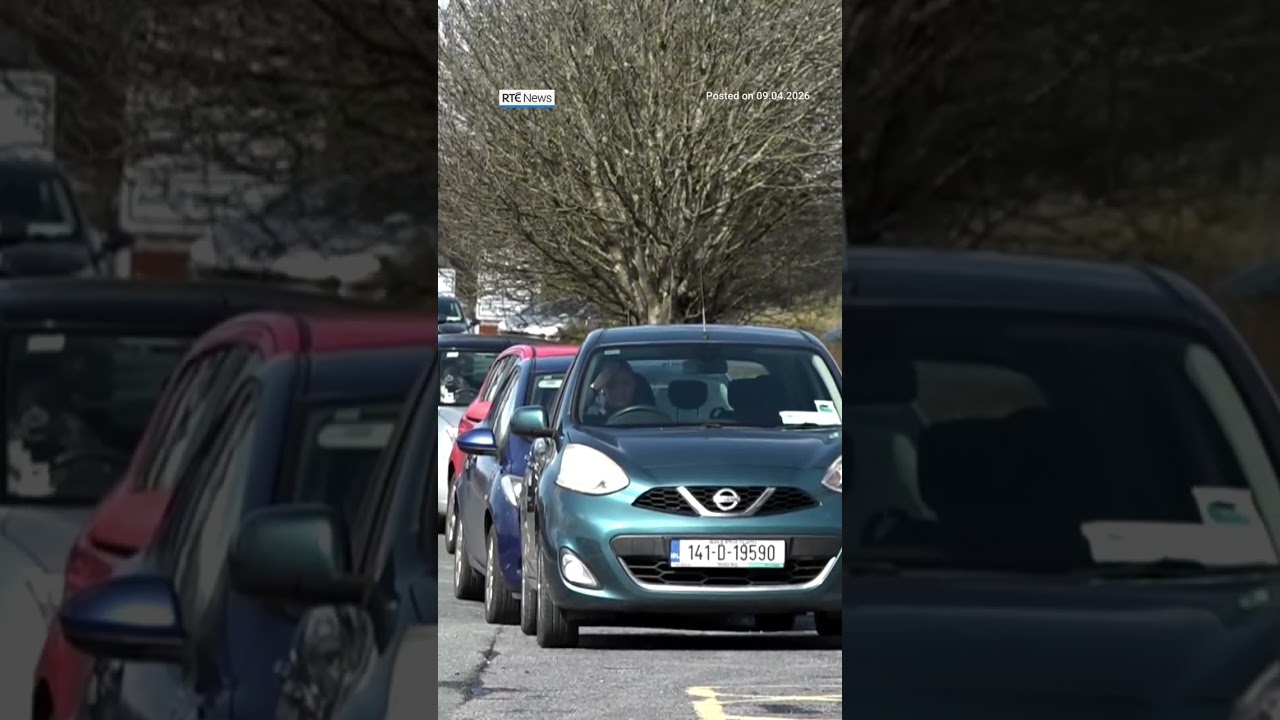 Queues at Conamara petrol station as protests continue | #RTENews #ireland