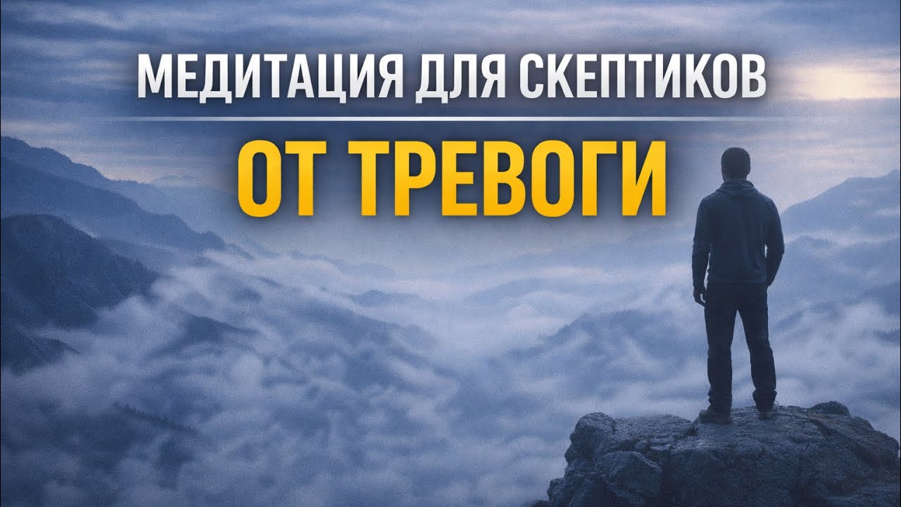 МЕДИТАЦИЯ ДЛЯ СКЕПТИКОВ. Единственная, которая работает, когда ничего не работает.