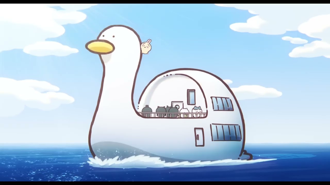 吉伊卡哇電影【 人魚島的秘密】由Chiikawa原作插畫師Nagano監修故事, 2026年7月上映首部電影, 中文字幕!
