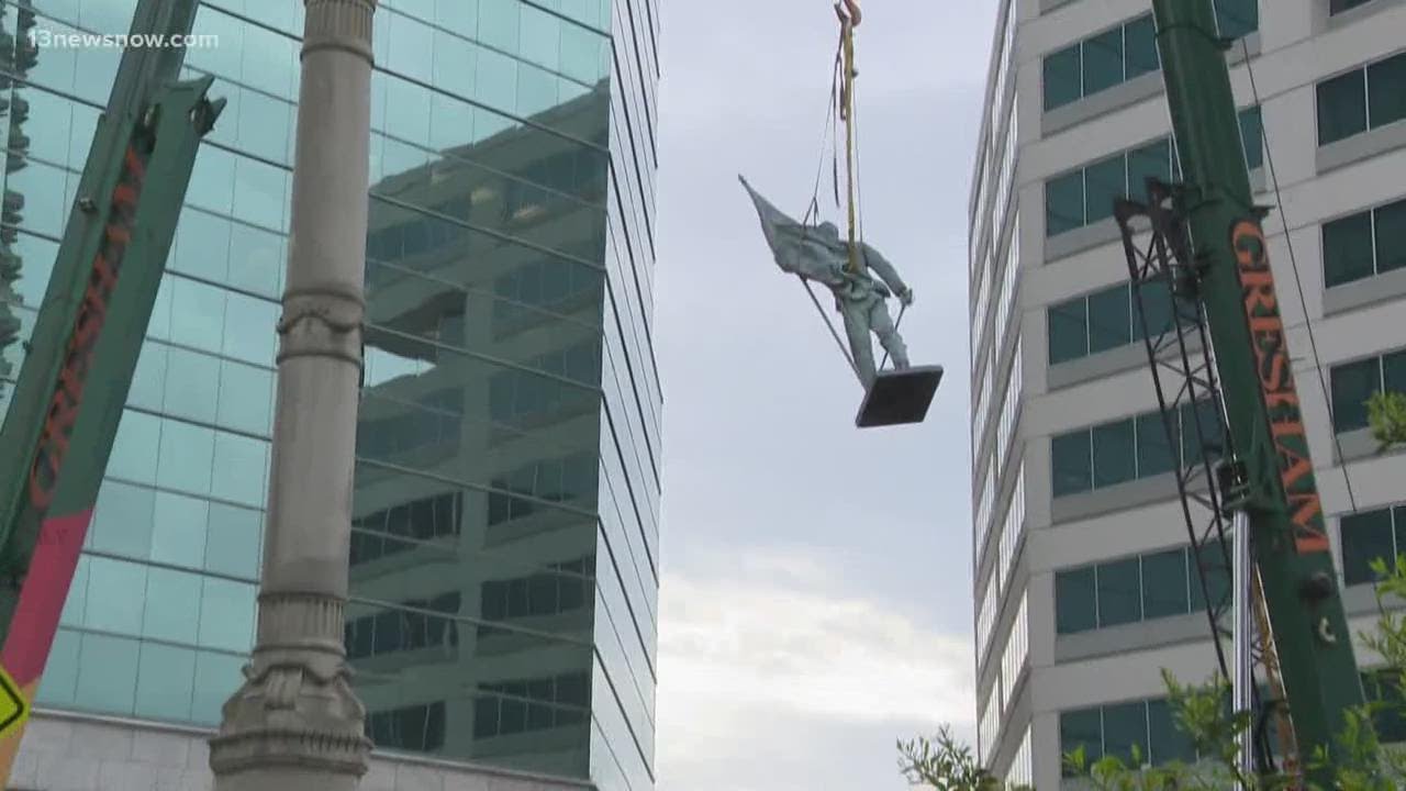 Sons of the Confederate Veterans react to Norfolk Confederate Monument's removal