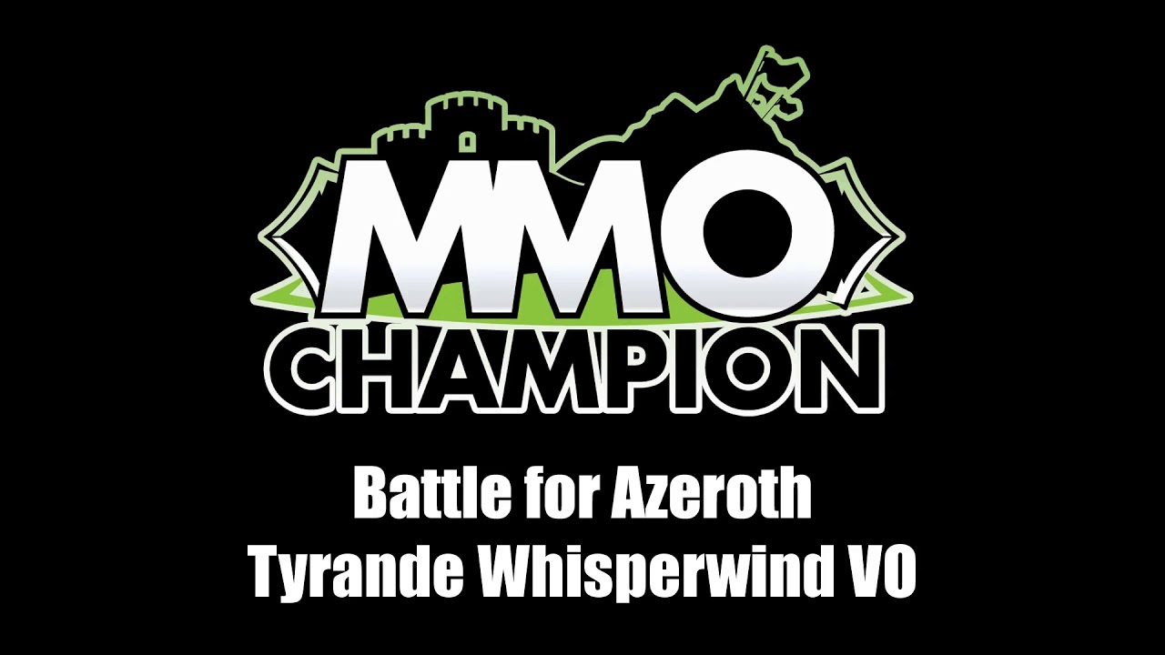 Patch 8.1 - Tyrande Whisperwind VO