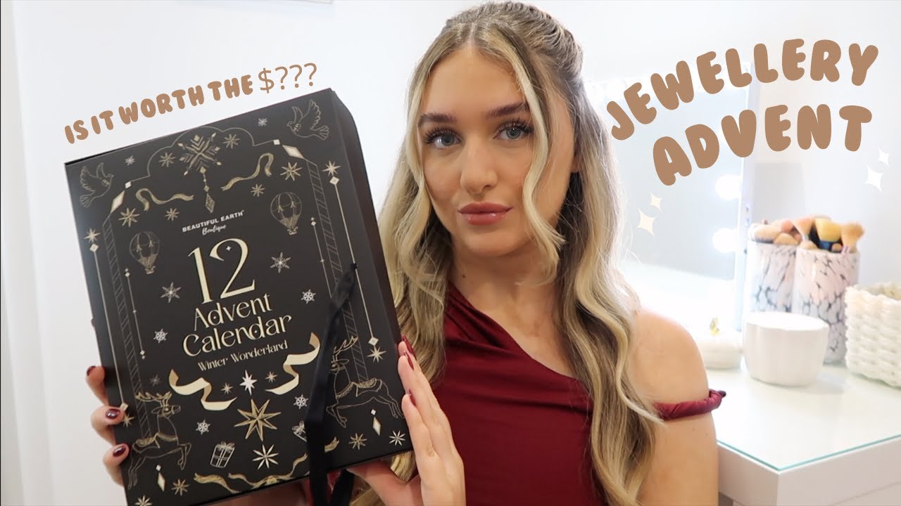 £300+ Jewellery advent calendar unboxing??? - Beautiful Earth Boutique advent calendar review