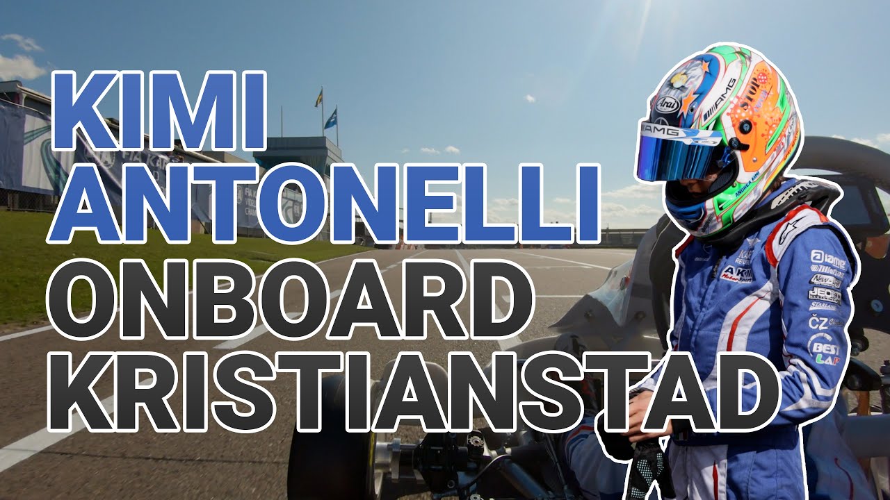 KZ Onboard Kimi Antonelli in Kristianstad for the FIA World Championship