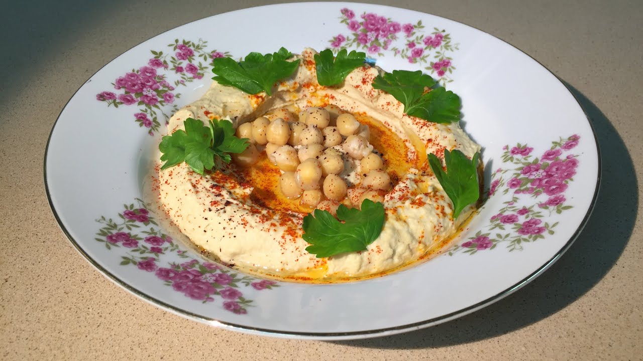 ממרח חומוס יחסית מהיר, מגרגרי חומוס קפואים