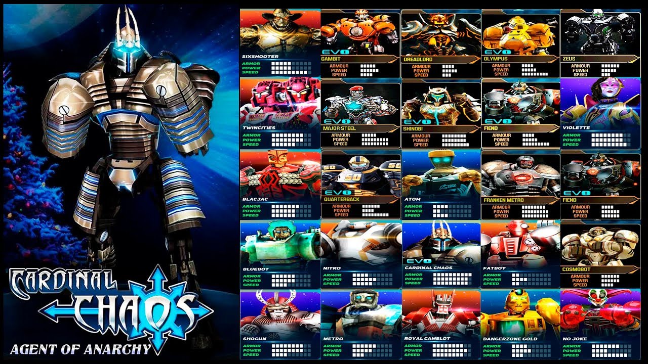 Real Steel CHAOS - Cardinal Chaos EVO I - CHAMPION EVENTS | NEW ROBOT (Живая Сталь)