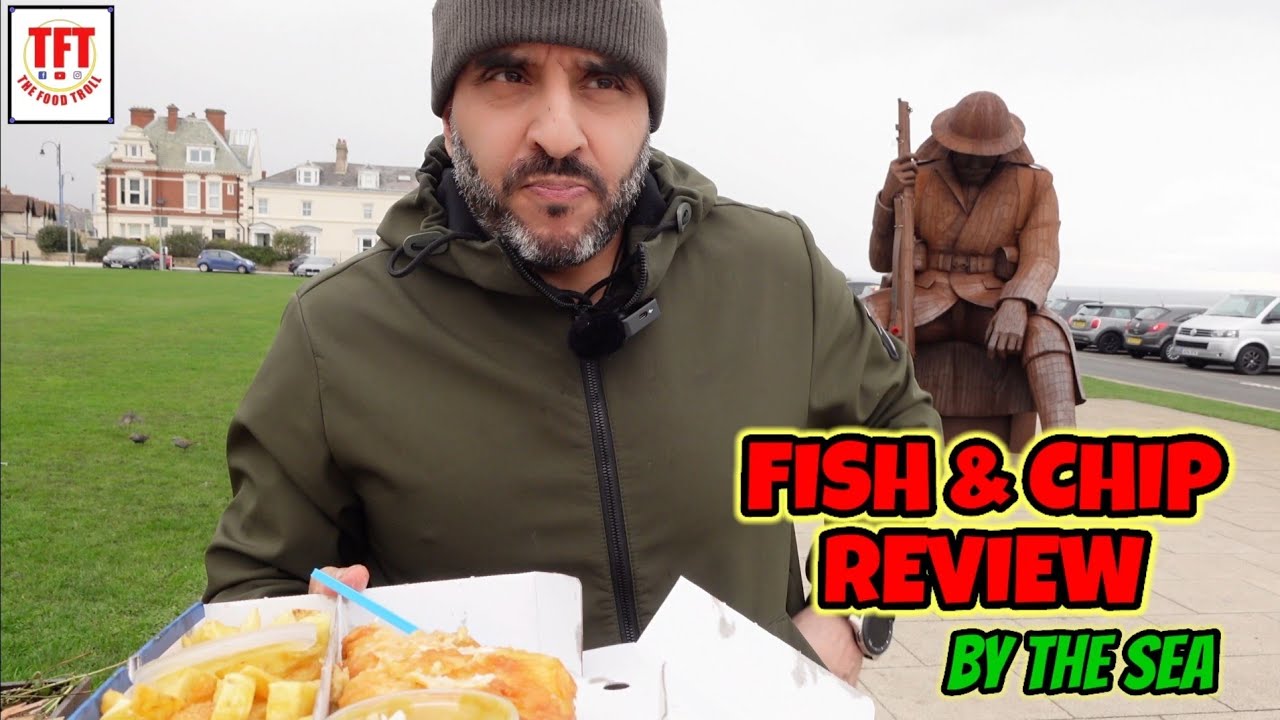 EATING FISH & CHIPS AT FAMOUS LANDMARK | PLUS SPECIAL SHOUTOUT | BONUS FOOTAGE | THE FOOD TROLL