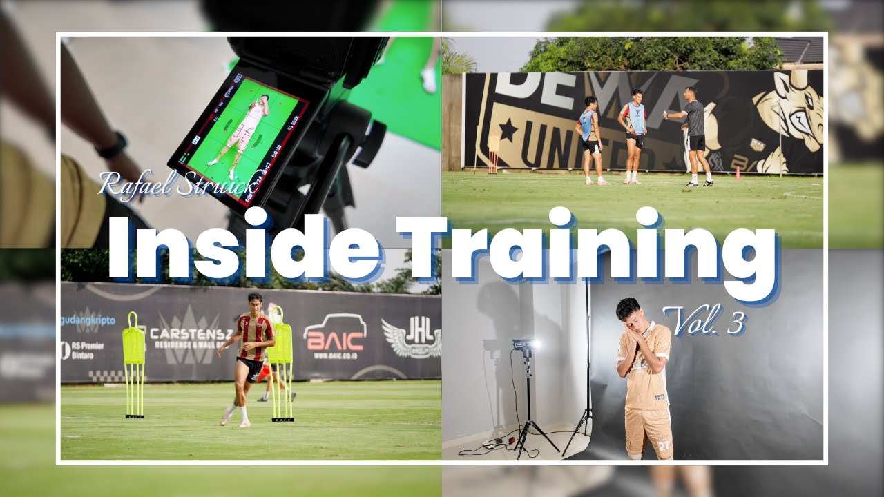 Inside training at Dewa United