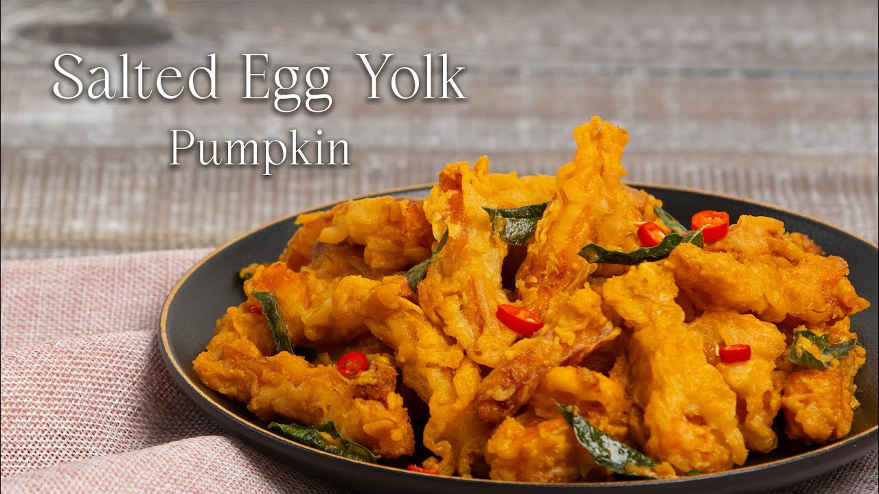 CRISPY Salted Egg Yolk Pumpkin