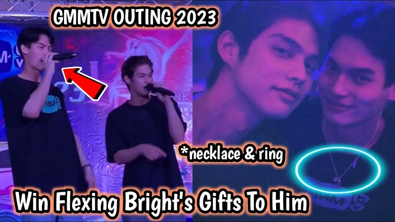 BRIGHTWIN | Win Flexing Bright's Gift To Him At GMMTV Outing