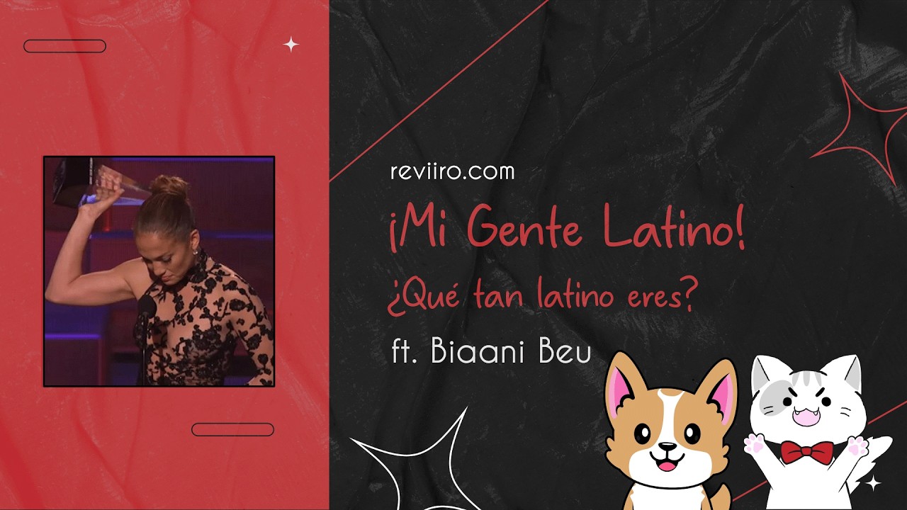 ¡Mi gente latino! - ¿Qué tan latino eres? ft. Biaani Beu