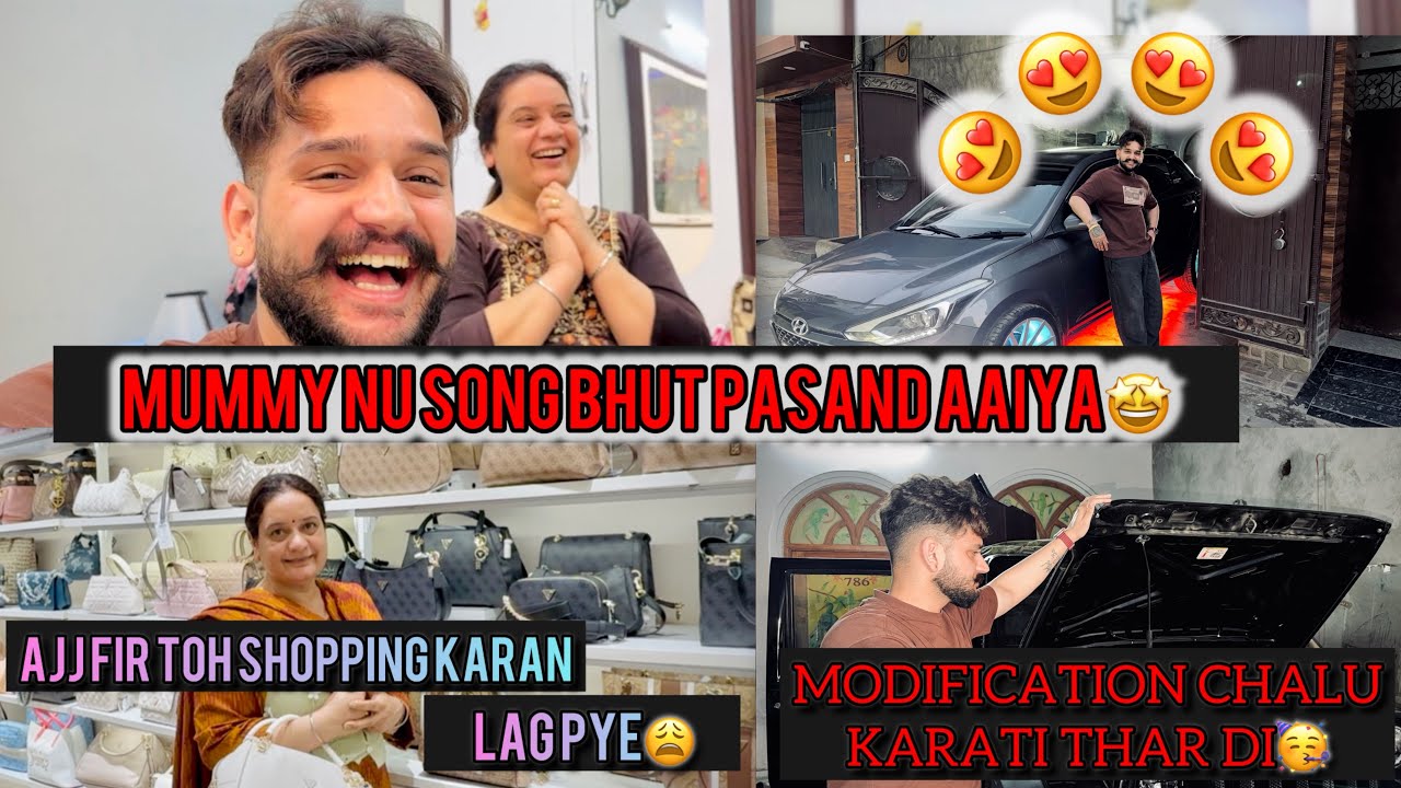 THAR DI MODIFICATION START KRTI AJJ TOH 🤩|| SONG RELEASE KARNA APNA||MUMMY NU BOHT PASAND AYA SONG 🥳