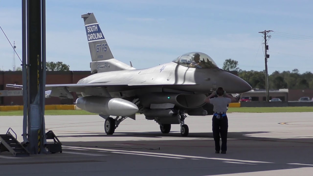 181022 - Swamp Fox F-16 pilots return from Southwest Asia deployment