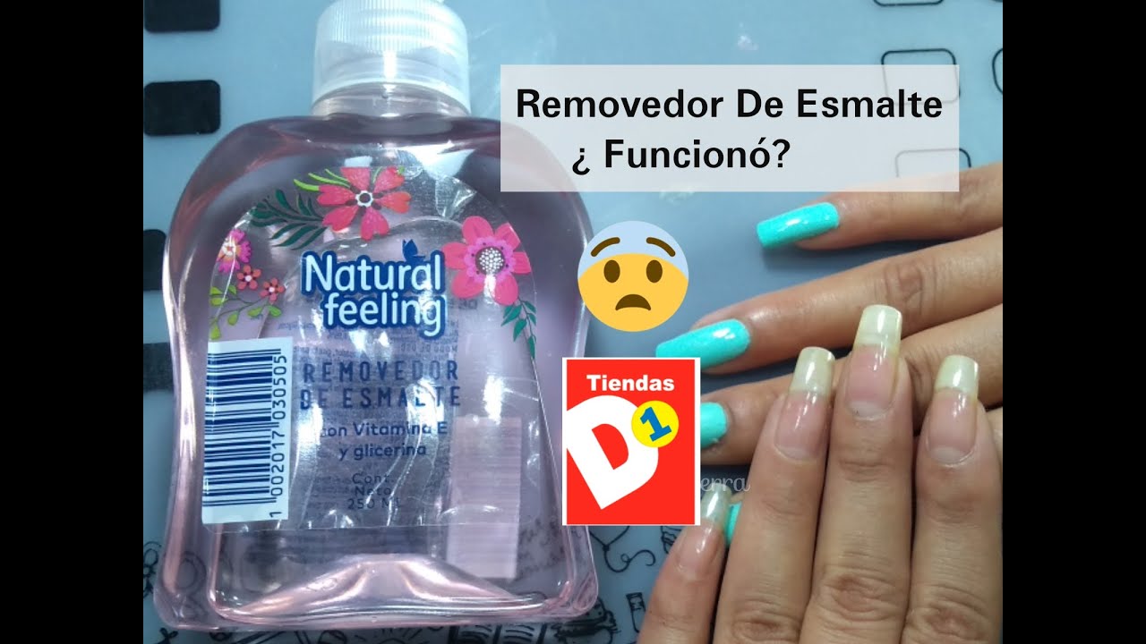 REMOVEDOR DE ESMALTE TIENDA D1 | FUNCIONÓ |