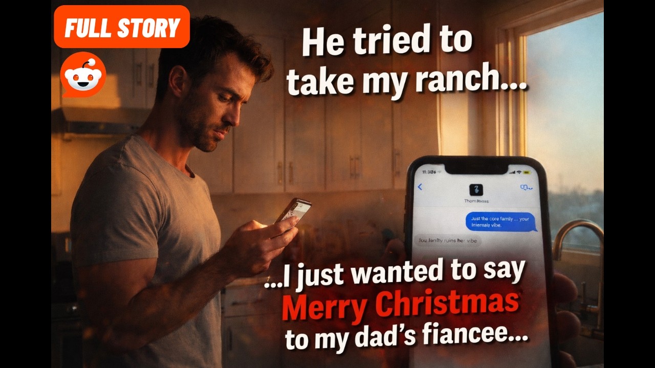 [Full Story] He tried to take my ranch... I just wanted to say Merry Christmas to my dad's fiancee..