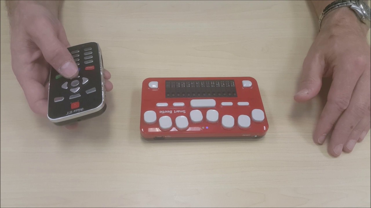 How to Pair Braille Display with Blaze ET 110216