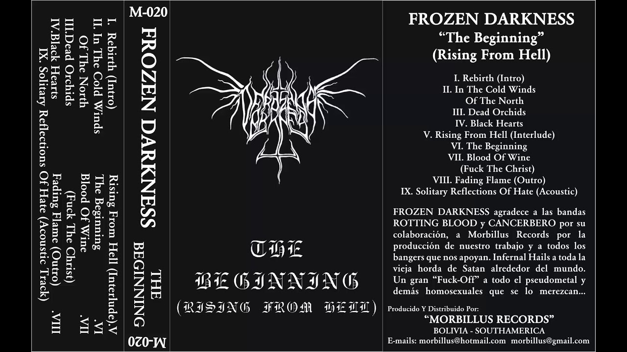 FROZEN DARKNESS - The Beginning (Rising from Hell) (Demo)