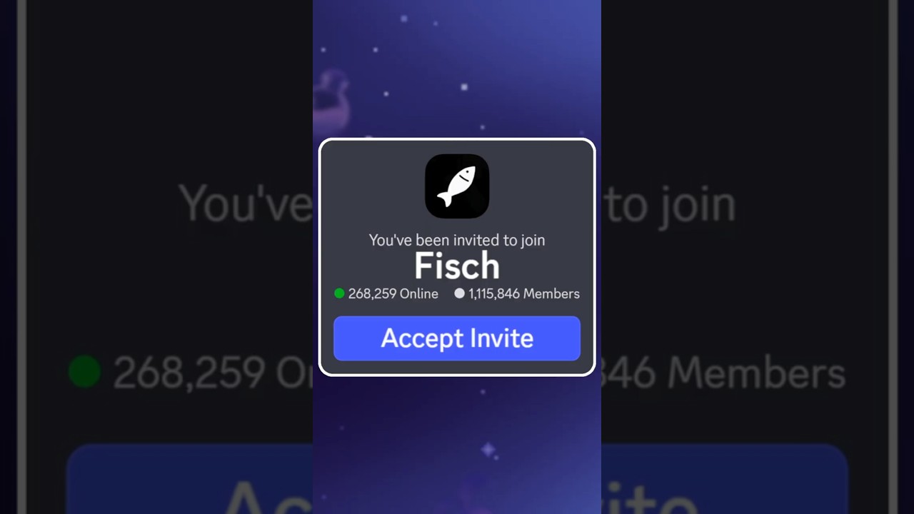 Как присоединиться к Discord-серверу Fisch
