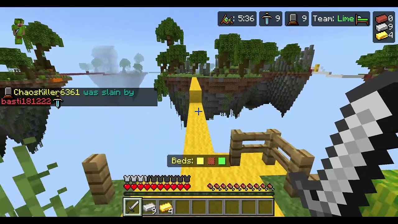 Minecraft bedwars again