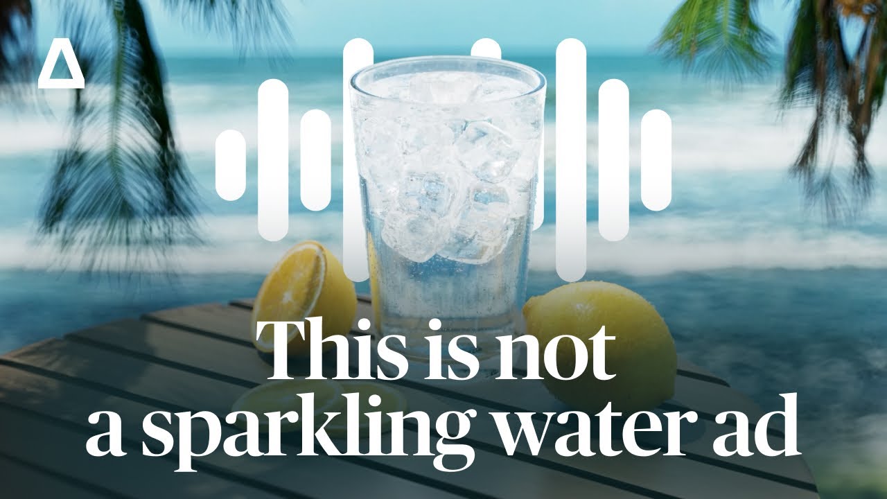 This isn't a sparkling water ad. Introducing Artlist&rsquo;s AI voiceover, built for video creators