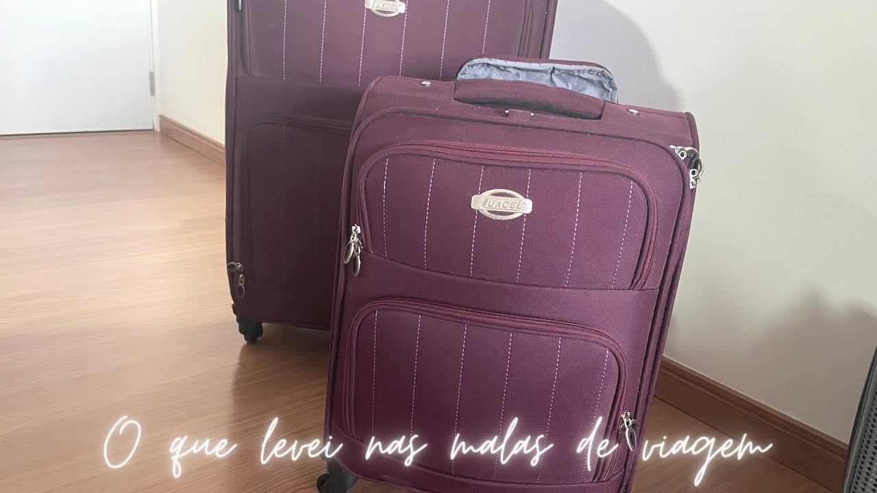 Minhas malas/necessaire de viagem para Buenos Aires