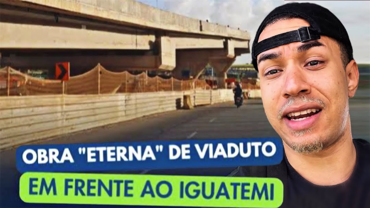 🚧 VIADUTO EM FRENTE AO SHOPPING DA BAHIA - VEJA OS DETALHES DE COMO ESTÁ #viaduto#iguatemi#contrução