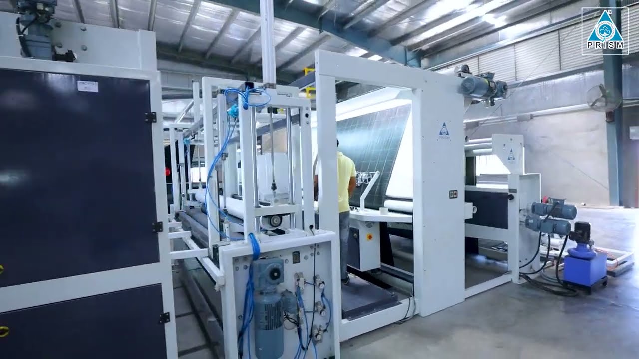 PP Woven Fabric Inspection & Re-Rolling Machine - Prism Textile Machinery