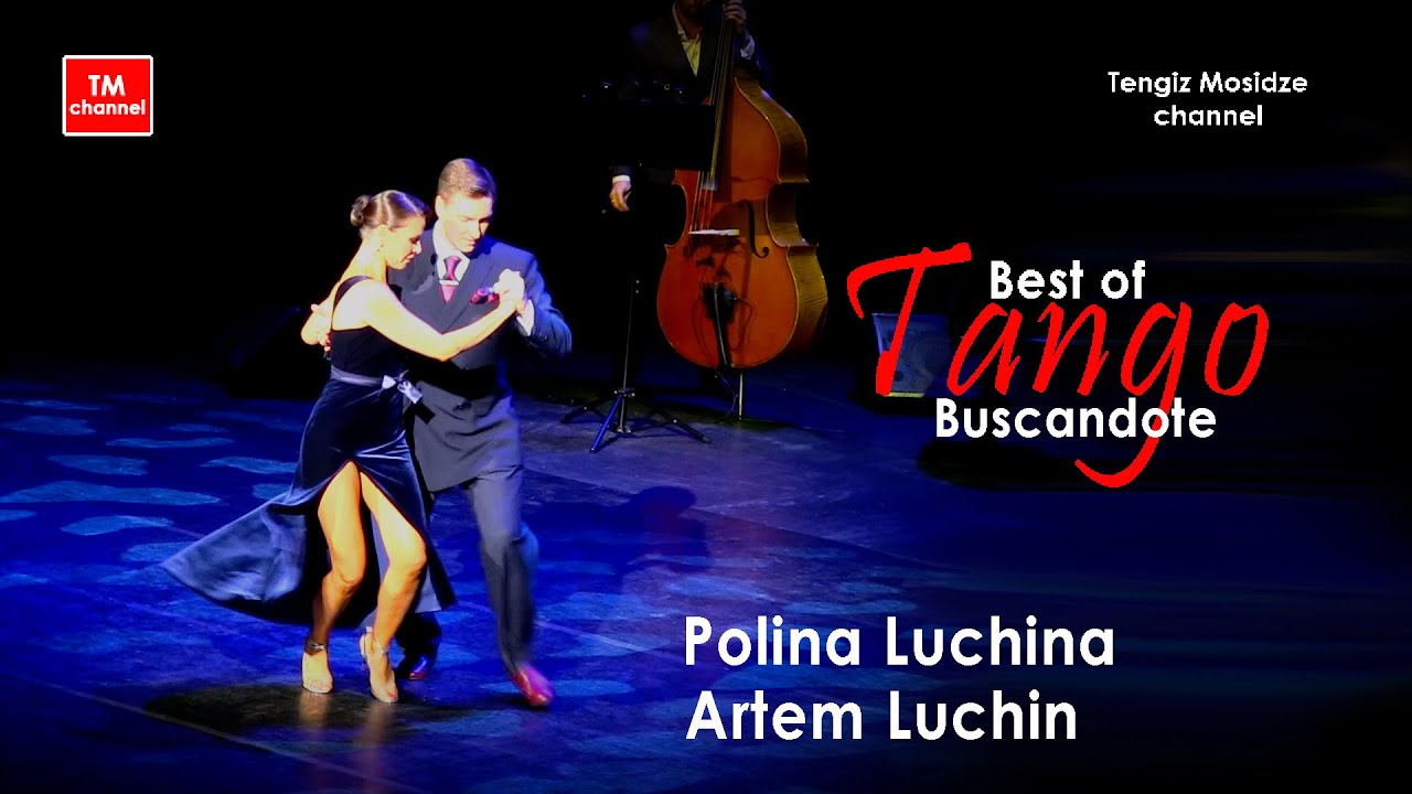 Tango dance performance. Buscandote 💃🕺 Polina Luchina and Artem Luchin with &ldquo;Solo Tango Orquesta&rdquo;.