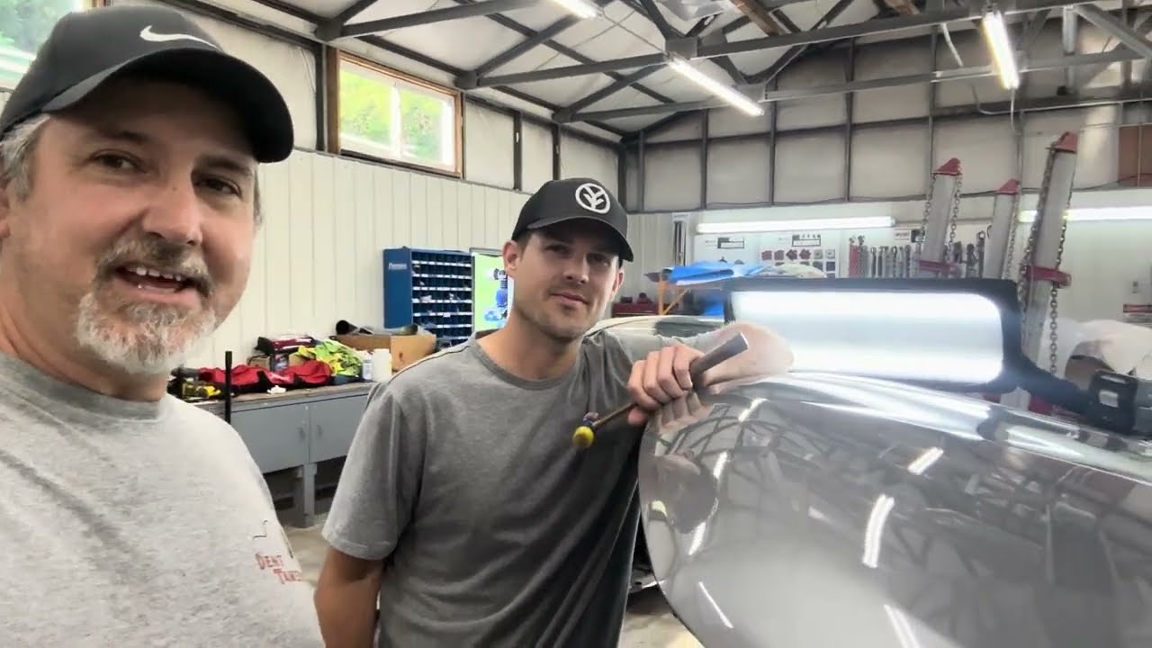 Two Hail Damaged Vehicles Repaired With PDR In One Day.