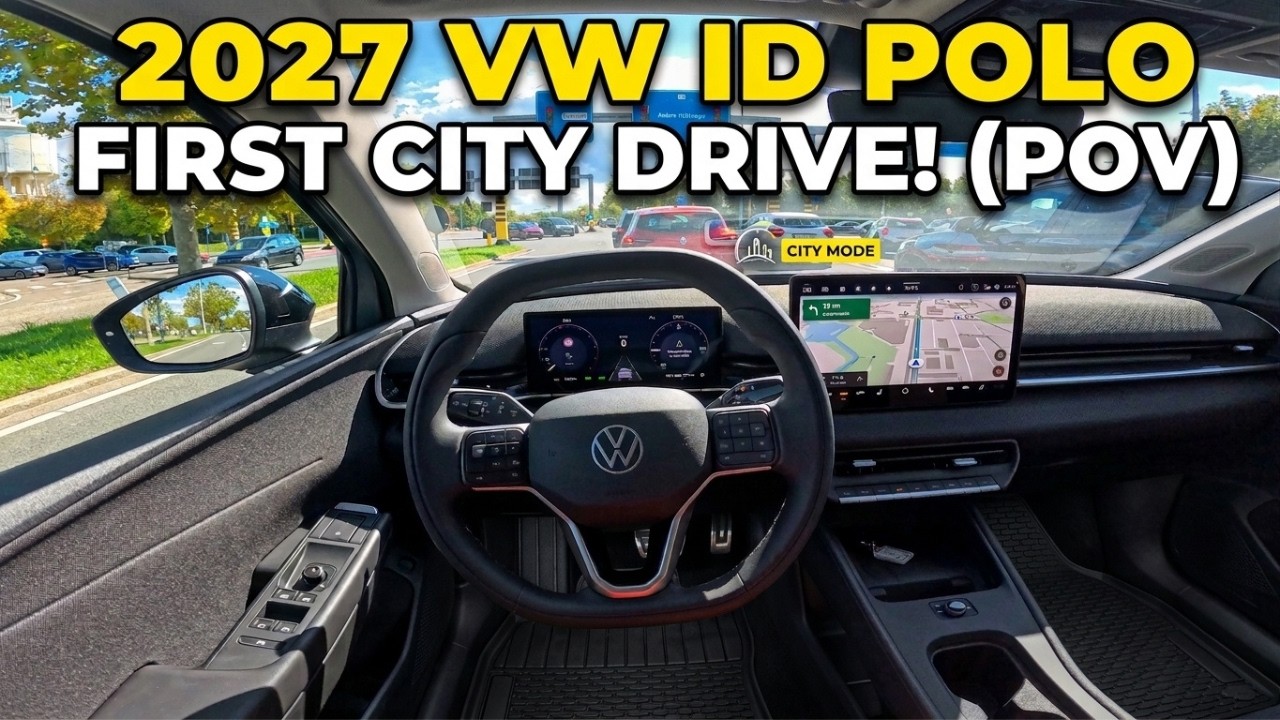 2027 VW ID Polo First POV City Drive The Best Small EV for the City? #Volkswagen #VWIDPolo #IDPolo