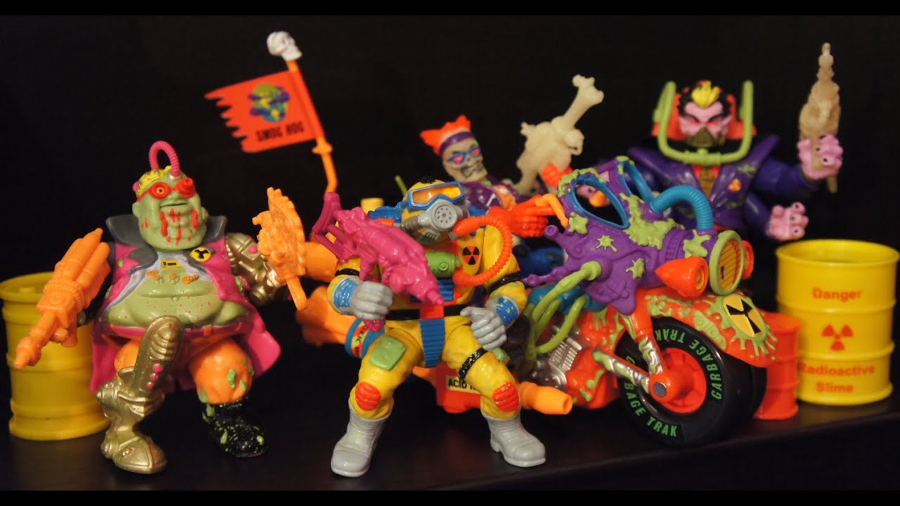 Toxic Crusaders (Playmates Toys) - Bad Guys Action Figure Review