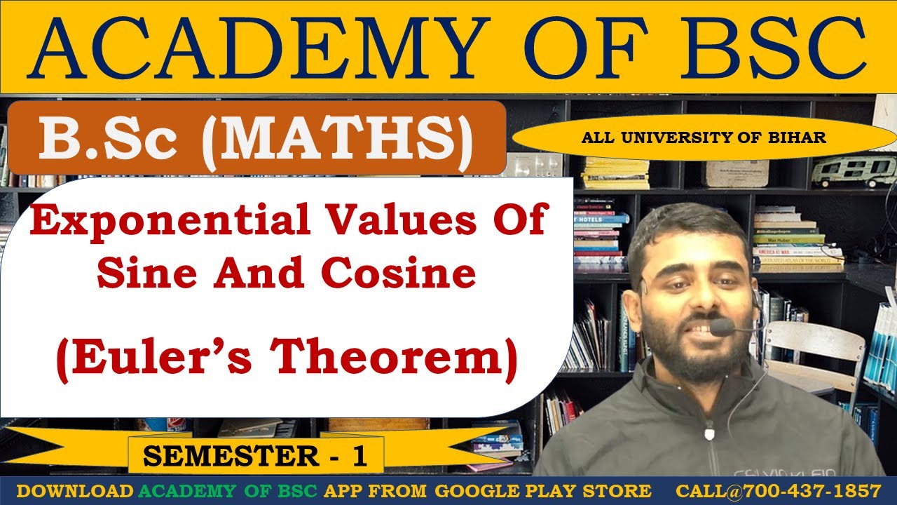 EXPONENTIAL VALUES OF SINE AND COSINE II BY K SINGH II